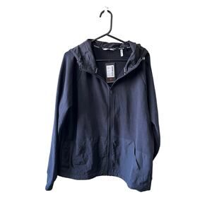 NWT Peloton Terry Fabric Blocked Hooded Full Zip Size M